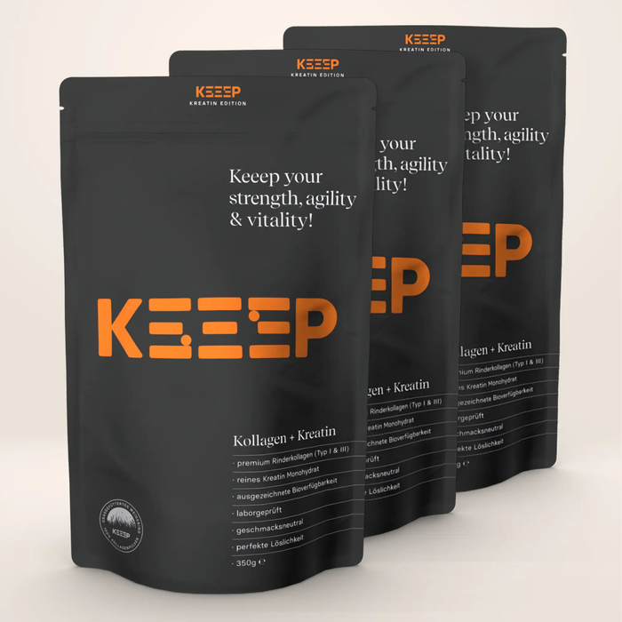 KEEEP Kollagen Black (3er-Set)