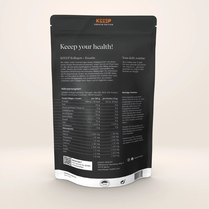 KEEEP Kollagen Black (3er-Set)